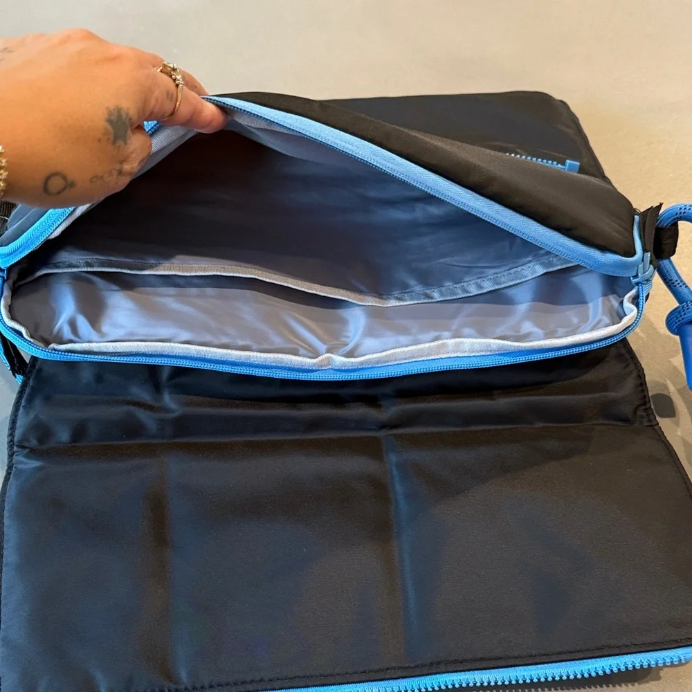 Solo Black Tablet Sleeve and travel bag with TikTok Design